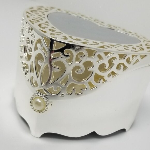 ❤️Things Remembered Heart Hinged Jewelry Box❤️ - Picture 6 of 8